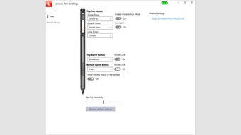 Image 0 pour Lenovo Pen Settings