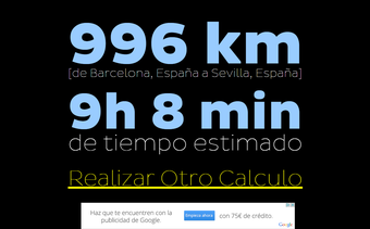 Obraz 0 dla Distancia entre Pueblos