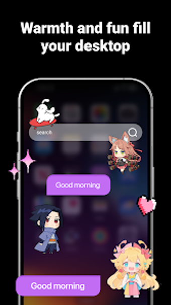 Bild 0 für Shimeji Party: Screen Pet…