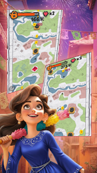 Obraz 0 dla Cartoon airplane flying