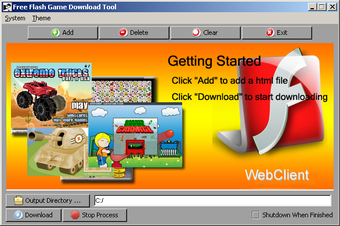 Flash Game Download Tool