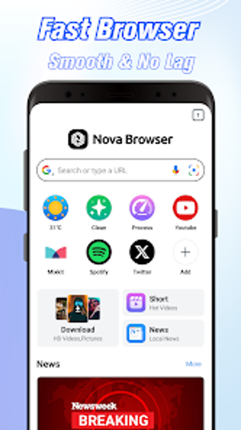 Obraz 0 dla Nova Browser - Web  Fast