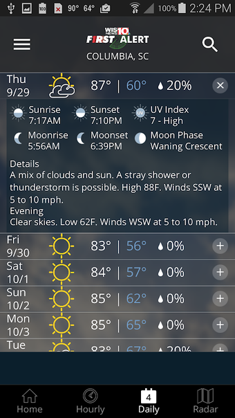 WIS News 10 FirstAlert Weather