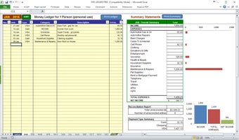 Free Bookkeeping Ledger f…的第0张图片