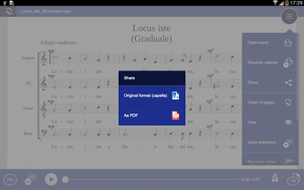 Image 0 pour capella score reader