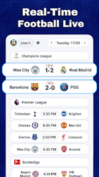 UpFooty - Live Football M…の画像0