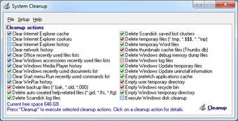 Obraz 0 dla System Cleanup