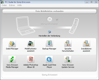 Obraz 2 dla Sony Ericsson PC Suite