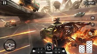 Car Firing Racing Game