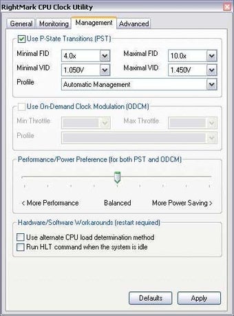 RightMark CPU Clock Utility