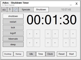 Obraz 0 dla Adios - Shutdown Timer