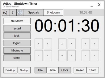 Bild 0 für Adios - Shutdown Timer