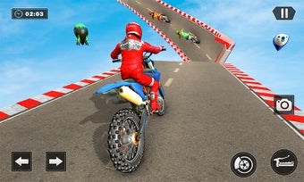 Image 2 pour Dirt Bike Race Mega Ramp