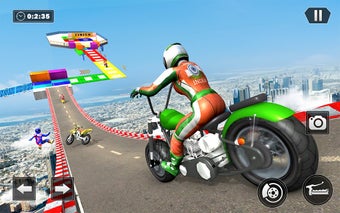 Dirt Bike Race Mega Rampの画像16