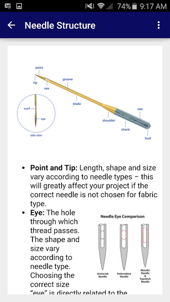 Floriani Chrome Needle