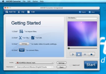 iOrgSoft AVCHD Converter