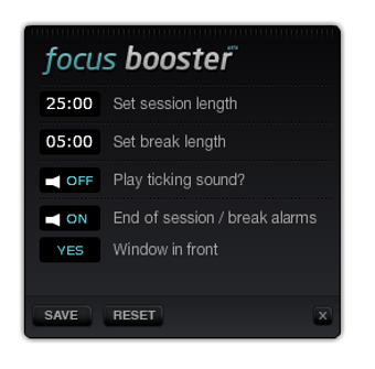 Focus Booster