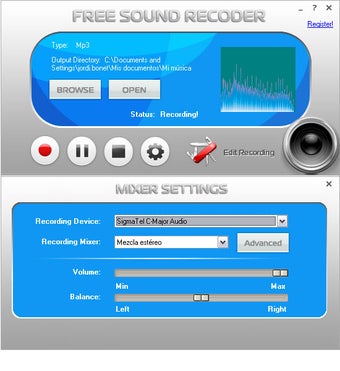 Immagine 0 per Free Sound Recorder