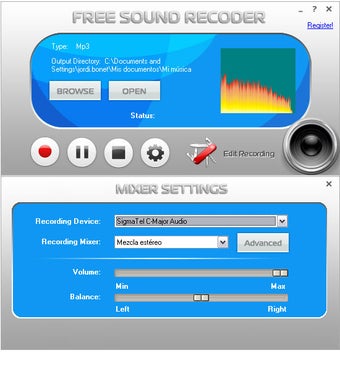 Immagine 2 per Free Sound Recorder