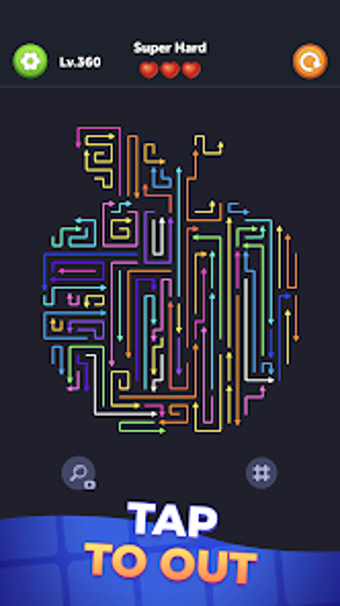Arrows Color Maze Escapeの画像0