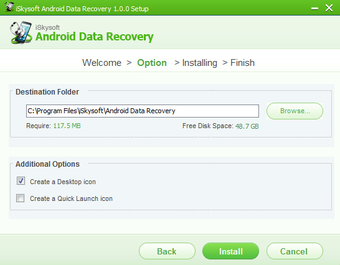 Bild 3 für iSkysoft Android Data Rec…
