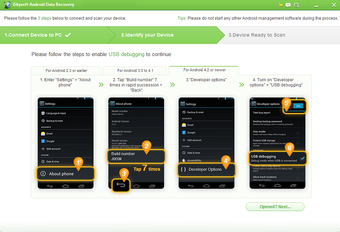 Bild 8 für iSkysoft Android Data Rec…