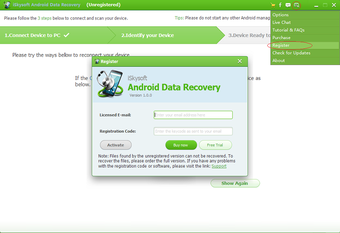 iSkysoft Android Data Rec…の画像1