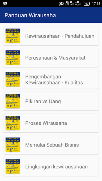 Imagen 0 para Panduan Wirausaha