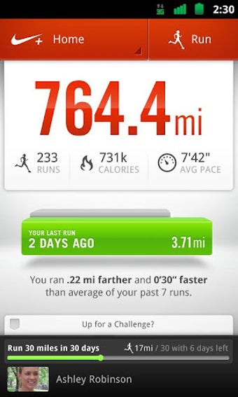 Nike+ running app for android free download sale