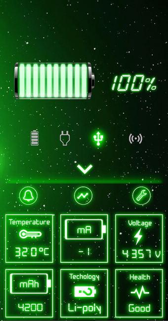 Battery Neon Widget的第0张图片