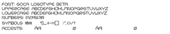 Bild 0 für Goca Logotype Beta