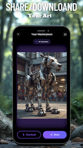 Bild 0 für PixelMuse: AI Art Photo M…