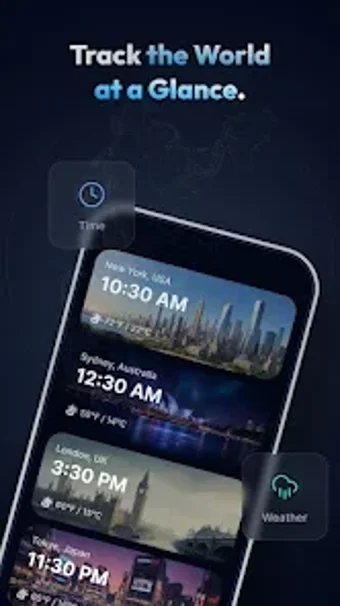 Bild 0 für World clock: All country …
