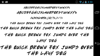 Hand Fonts Message Maker