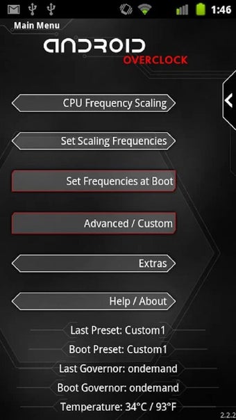 Overclock for Android
