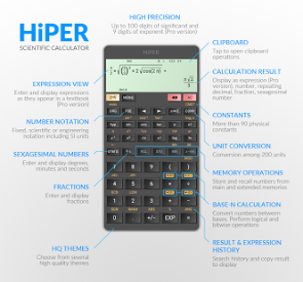 Immagine 4 per HiPER Scientific Calculat…