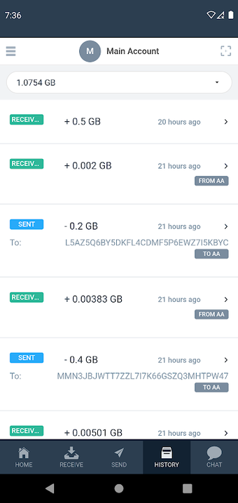 Bild 0 für Obyte (formerly Byteball)