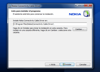 Driver for Nokia CA and DKU USB cables