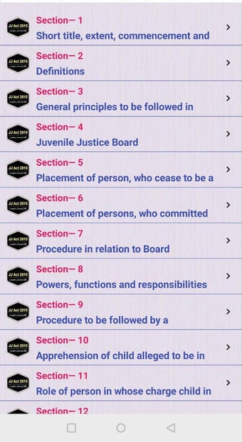 Image 0 pour Juvenile Justice Act 2015