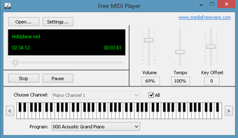 Free Midi Player的第0张图片