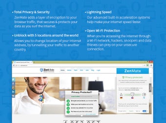 Immagine 2 per ZenMate VPN for Firefox