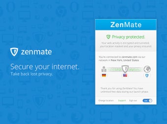 Image 3 for ZenMate VPN for Firefox