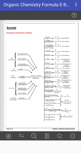 ORGANIC CHEMISTRY FORMULA 2019