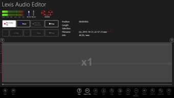 Bild 0 für Lexis Audio Editor
