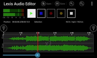 Bild 1 für Lexis Audio Editor