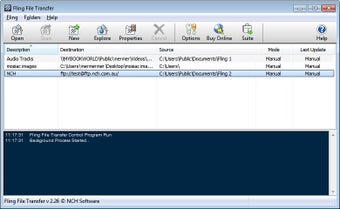 Bild 0 für Fling FTP Uploader Softwa…