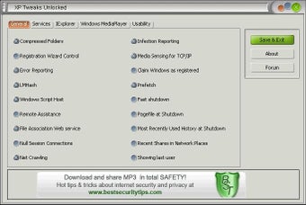 Image 0 for XP Tweaks Unlocked