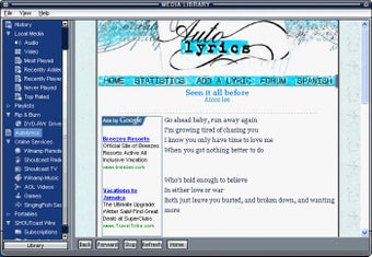 Autolyrics Winamp