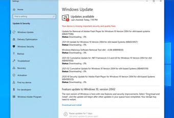 Bild 1 für NoVirusThanks Win Update …