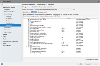 download java sdk for android studio